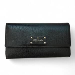 Kate spade black wallet